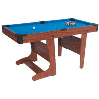 BCE / Riley - 4'6 Clifton Folding Pool Table (PT20-46D)