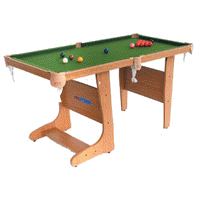 BCE / Riley - 6ft Oakdale Folding Snooker / Pool Table (ST20-6D)