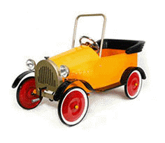 Pedal Car Classic Cars Henry Traditional Metal Tin Pedal Cars