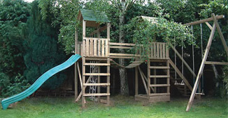 Climbing Frames Wooden Play UK Action Tramps