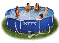 Intex Swimming Pool Frame UK Pools Cover Above Ground Framed 