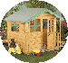 Playhouses Playhouse Play House Children Garden Honeypot Cottage Waltons UK