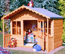 Shire Pixie Playhouse Playhouses Play House Children Garden Cottage UK