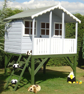Shire Stork Playhouse Playhouses Play House Children Garden Cottage UK
