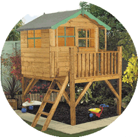 playhouse on stilts